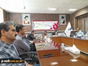 بازدید هیأت نظارت از آموزشکده فنی شهید مطهری تفت  5